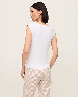 Ann Taylor Square Neck Top sold by Ann Taylor product image thumbnail 2