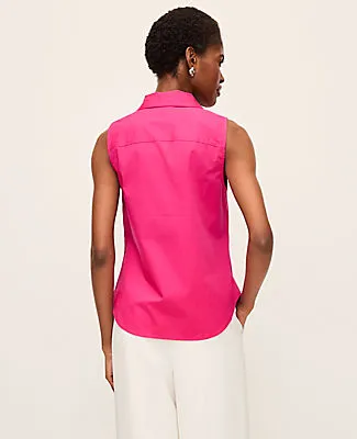 Ann Taylor Sleeveless Essential Shirt sold by Ann Taylor product image thumbnail 2