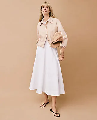 Ann Taylor Petite Full Midi Skirt sold by Ann Taylor product image thumbnail 4