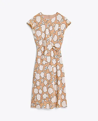 Ann Taylor Petite Floral Twist Dress sold by Ann Taylor product image thumbnail 3