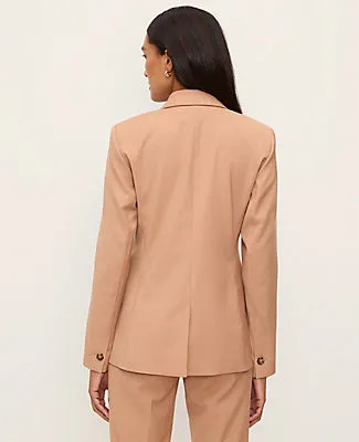 Ann Taylor The Petite Fitted Long Blazer sold by Ann Taylor product image thumbnail 2