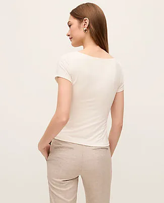 Ann Taylor Boatneck Tee sold by Ann Taylor product image thumbnail 2