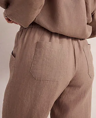 Ann Taylor Haven Well Within Linen Straight Leg Pants sold by Ann Taylor product image thumbnail 2