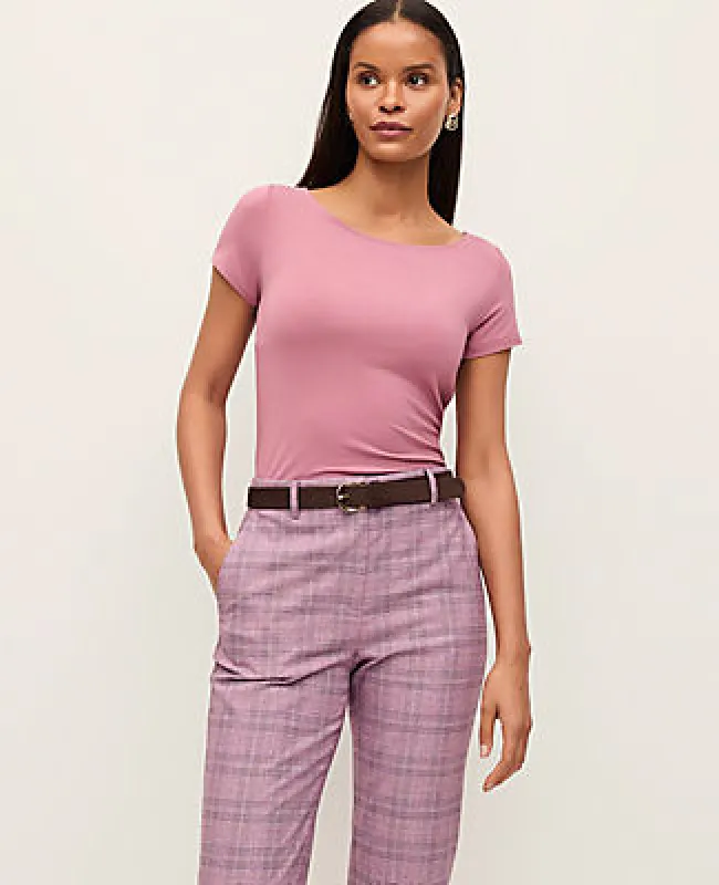 Ann Taylor Boatneck Tee sold by Ann Taylor
