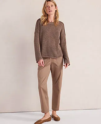 Ann Taylor Haven Well Within Linen Tape Yarn Crewneck sold by Ann Taylor product image thumbnail 2