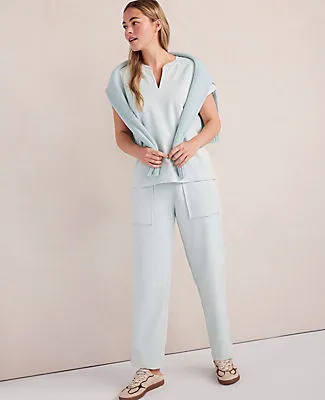 Ann Taylor Haven Well Within Garment-Dyed Organic Cotton Terry Tee sold by Ann Taylor product image thumbnail 2