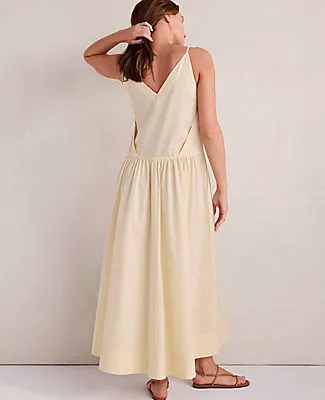 Ann Taylor Haven Well Within Organic Cotton Poplin Strappy Maxi Dress sold by Ann Taylor product image thumbnail 2