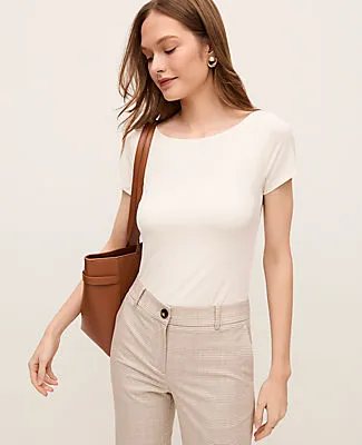 Ann Taylor Boatneck Tee sold by Ann Taylor