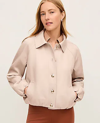 Ann Taylor Bubble Collared Jacket sold by Ann Taylor