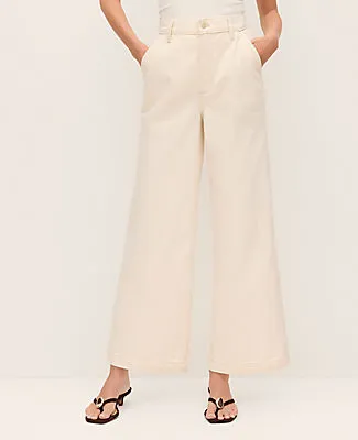 Ann Taylor The Drapey Trouser Crop Jean sold by Ann Taylor product image thumbnail 2