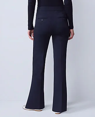Ann Taylor Petite Weekend Collection Flare Pant in Ponte sold by Ann Taylor product image thumbnail 3