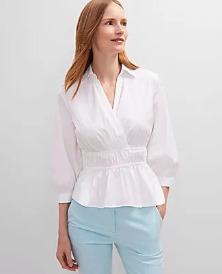 Ann Taylor Petite Collared Blouse sold by Ann Taylor
