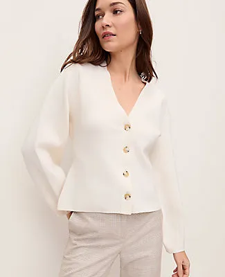 Ann Taylor V-Neck Cardigan sold by Ann Taylor