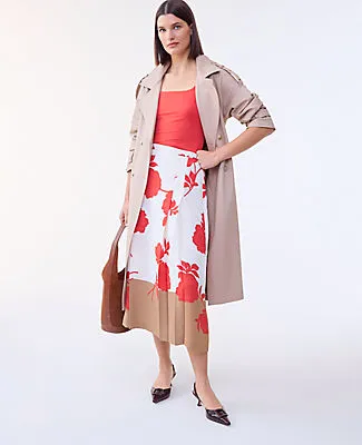 Ann Taylor Petite Refined Trench Coat sold by Ann Taylor product image thumbnail 4