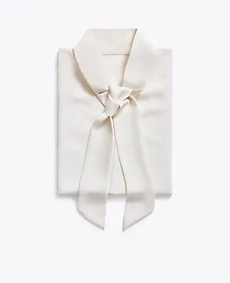 Ann Taylor Petite Bow Blouse sold by Ann Taylor product image thumbnail 4