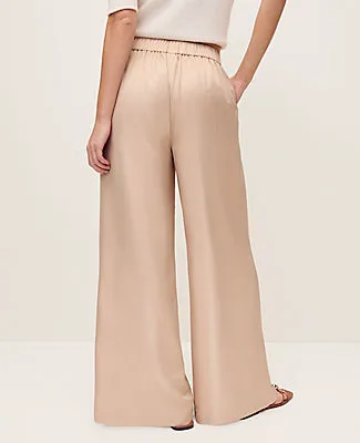 Ann Taylor The Petite Easy Wide-Leg Pant sold by Ann Taylor product image thumbnail 3