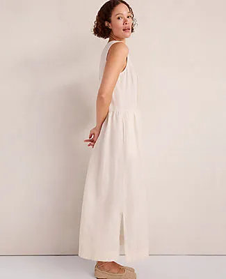 Ann Taylor Haven Well Within Linen Pintuck Midi Dress sold by Ann Taylor product image thumbnail 4