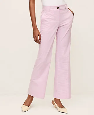 Ann Taylor The Petite Jayne Crop Trouser In Gingham sold by Ann Taylor product image thumbnail 2