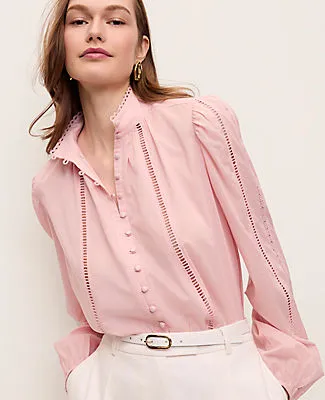 Ann Taylor Embroidered Blouse sold by Ann Taylor product image thumbnail 2