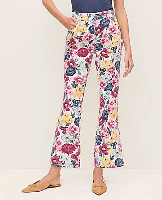 Ann Taylor Weekend Floral Cropped Boot Jean sold by Ann Taylor product image thumbnail 2