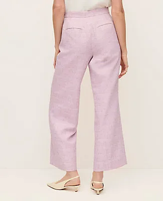 Ann Taylor The Petite Side Zip Straight Pant in Tweed sold by Ann Taylor product image thumbnail 3