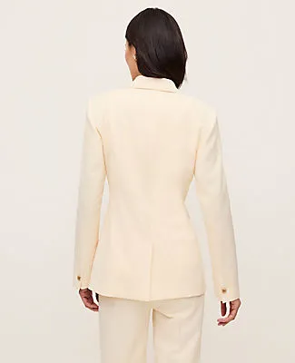 Ann Taylor The Petite Fitted Long Blazer sold by Ann Taylor product image thumbnail 2