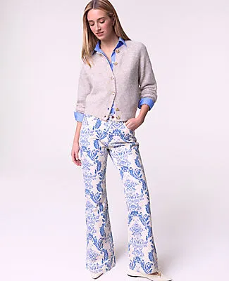 Ann Taylor Petite Weekend Toile Boot Jean sold by Ann Taylor