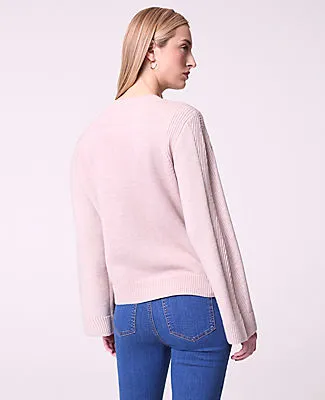 Ann Taylor Weekend Contrast Stitch Sweater sold by Ann Taylor product image thumbnail 2