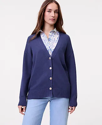 Ann Taylor Weekend Boyfriend Cardigan sold by Ann Taylor