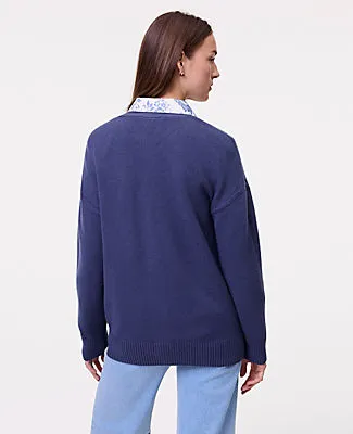 Ann Taylor Weekend Boyfriend Cardigan sold by Ann Taylor product image thumbnail 2