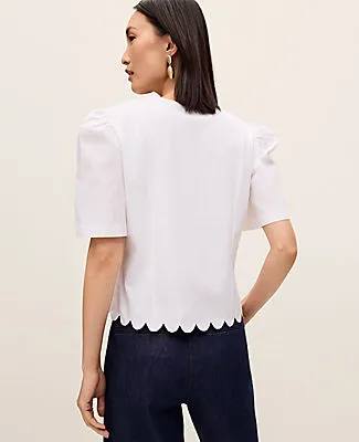 Ann Taylor Petite Tie Front Blouse sold by Ann Taylor product image thumbnail 2