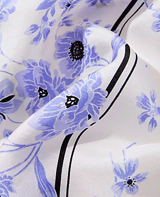 Ann Taylor Floral Silk Scarf sold by Ann Taylor product image thumbnail 2