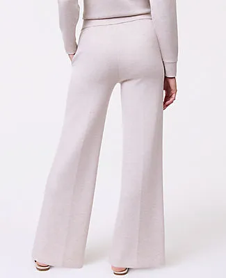 Ann Taylor Petite Weekend Wide-Leg Pant in CloudPlush sold by Ann Taylor product image thumbnail 3