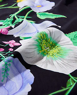Ann Taylor Oversized Floral Silk Scarf sold by Ann Taylor product image thumbnail 2