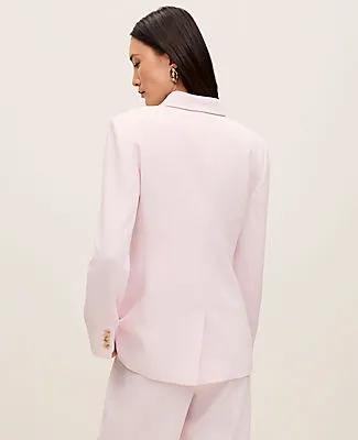 Ann Taylor The Petite Greenwich Blazer in Textured Crepe sold by Ann Taylor product image thumbnail 2
