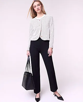 Ann Taylor Petite Weekend Easy Fit Flare Ankle Pant sold by Ann Taylor