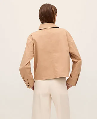 Ann Taylor Weekend Shirt Jacket sold by Ann Taylor product image thumbnail 2
