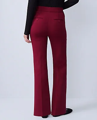 Ann Taylor Weekend Flare Pant in Ponte sold by Ann Taylor product image thumbnail 3