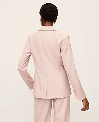 Ann Taylor The Petite Long One Button Blazer sold by Ann Taylor product image thumbnail 2
