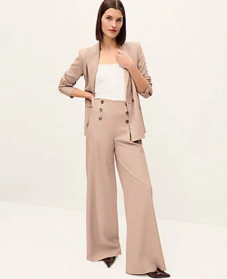 Ann Taylor The Petite Wide-Leg Sailor Pant sold by Ann Taylor product image thumbnail 4