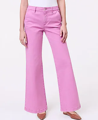Ann Taylor Petite Weekend Wide-Leg Jean sold by Ann Taylor product image thumbnail 2