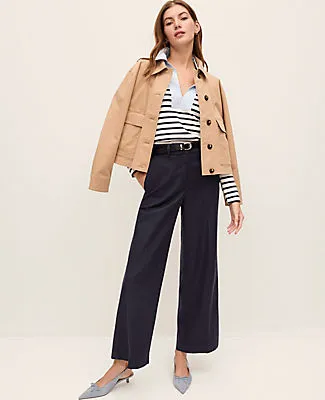 Ann Taylor Petite Weekend Shirt Jacket sold by Ann Taylor product image thumbnail 3