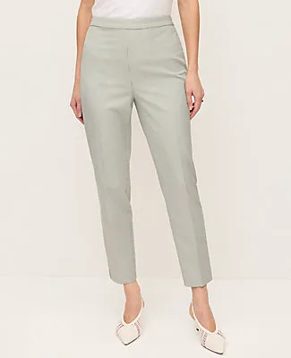 Ann Taylor The Petite Natalie Pant in Houndstooth — Curvy Fit sold by Ann Taylor
