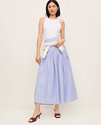 Ann Taylor Petite Gathered Maxi Skirt sold by Ann Taylor