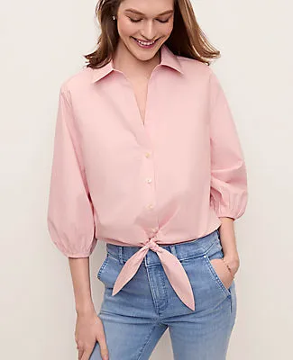 Ann Taylor Tie Waist Blouse sold by Ann Taylor