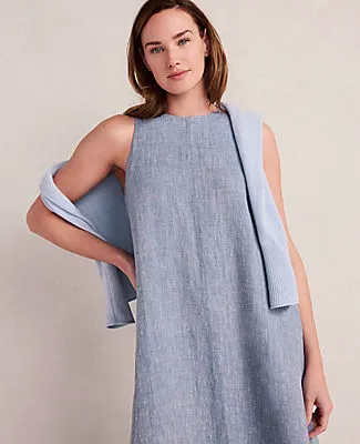 Ann Taylor Haven Well Within Linen Boat Neck Maxi Dress sold by Ann Taylor product image thumbnail 4