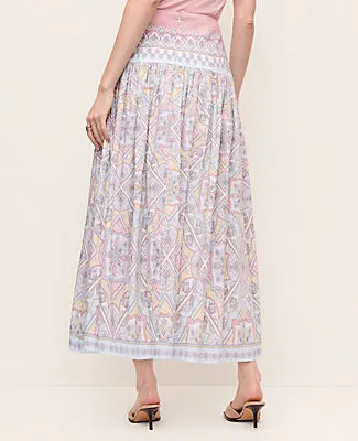 Ann Taylor Paisley Maxi Skirt sold by Ann Taylor product image thumbnail 3