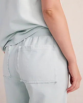 Ann Taylor Haven Well Within Garment-Dyed Organic Cotton Terry Pants sold by Ann Taylor product image thumbnail 2