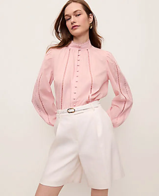 Ann Taylor Embroidered Blouse made by Ann Taylor