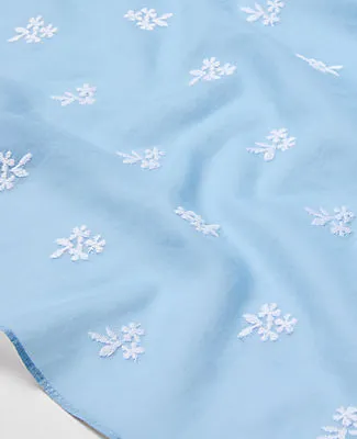 Ann Taylor Weekend Embroidered Scarf sold by Ann Taylor product image thumbnail 2